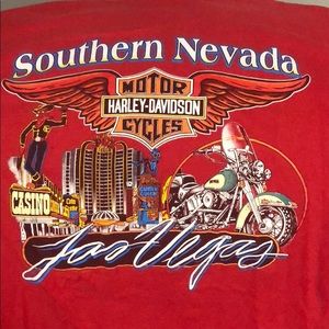 Vintage Harley Davidson Nevada T Shirt. Size Large